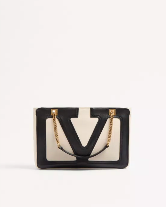 VALENTINO GARAVANI - Viva Superstar Small Nappa Leather Shopping Bag