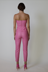 530AI Eco Leather  Skinny 7/8 Pants