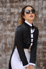 13CJTT Crop Tux Tail Jacket