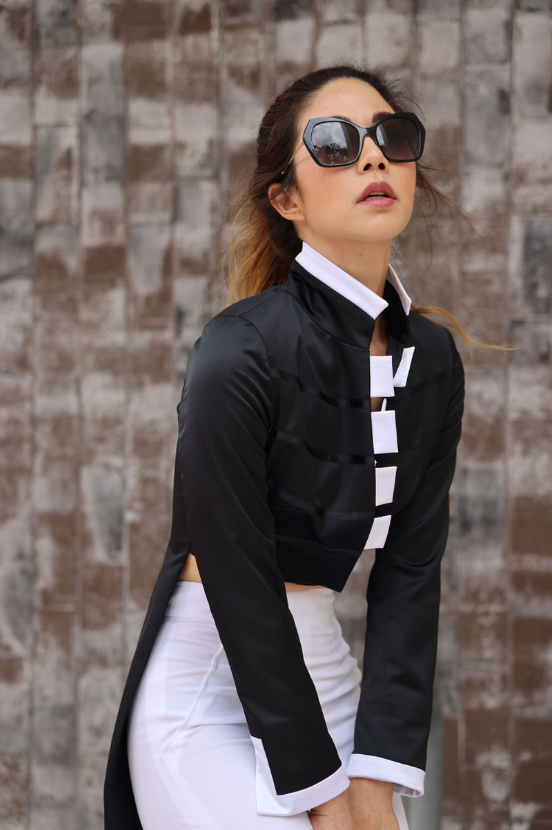 13CJTT Crop Tux Tail Jacket