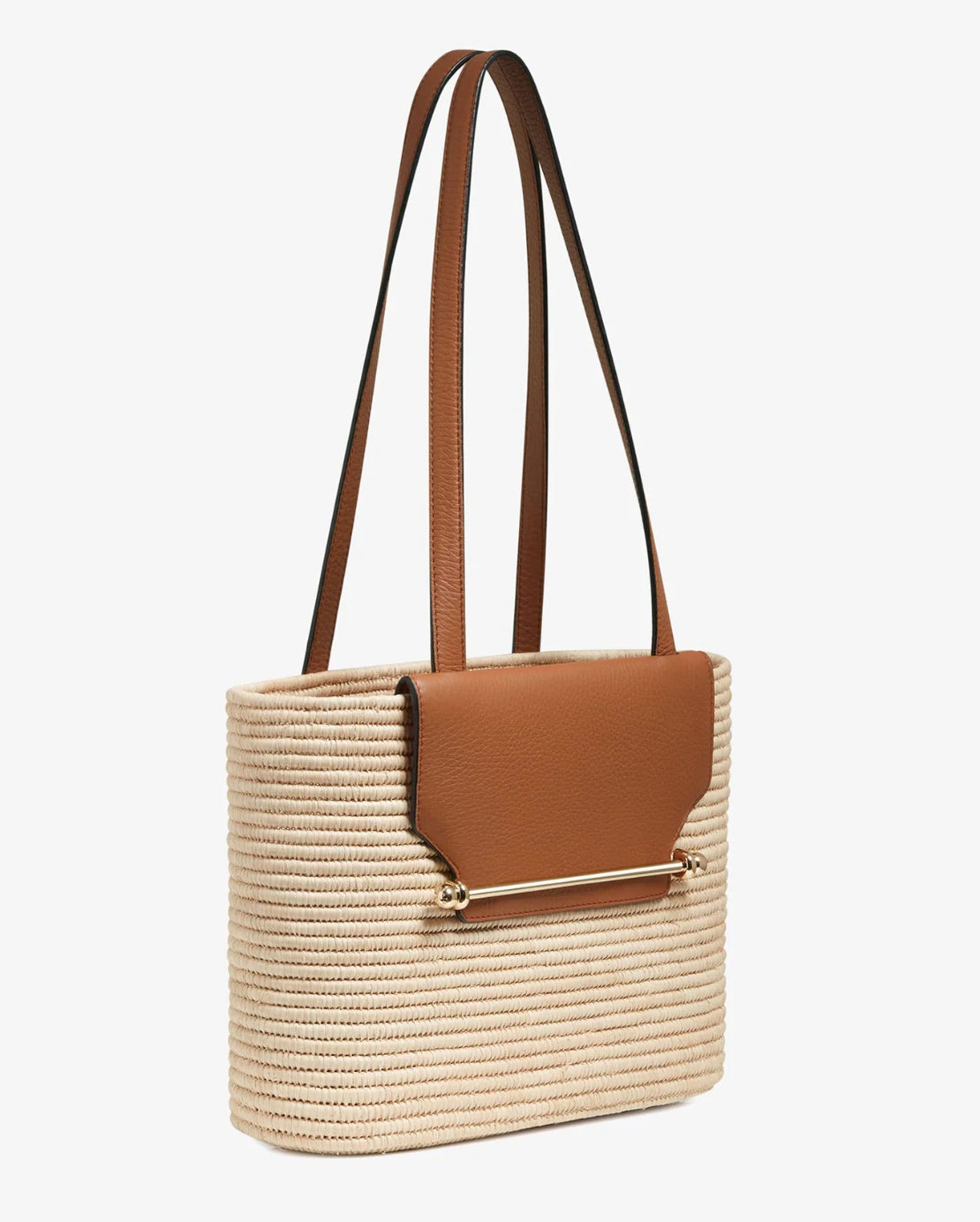 STRATHBERRY Tan BASKET Raffia
