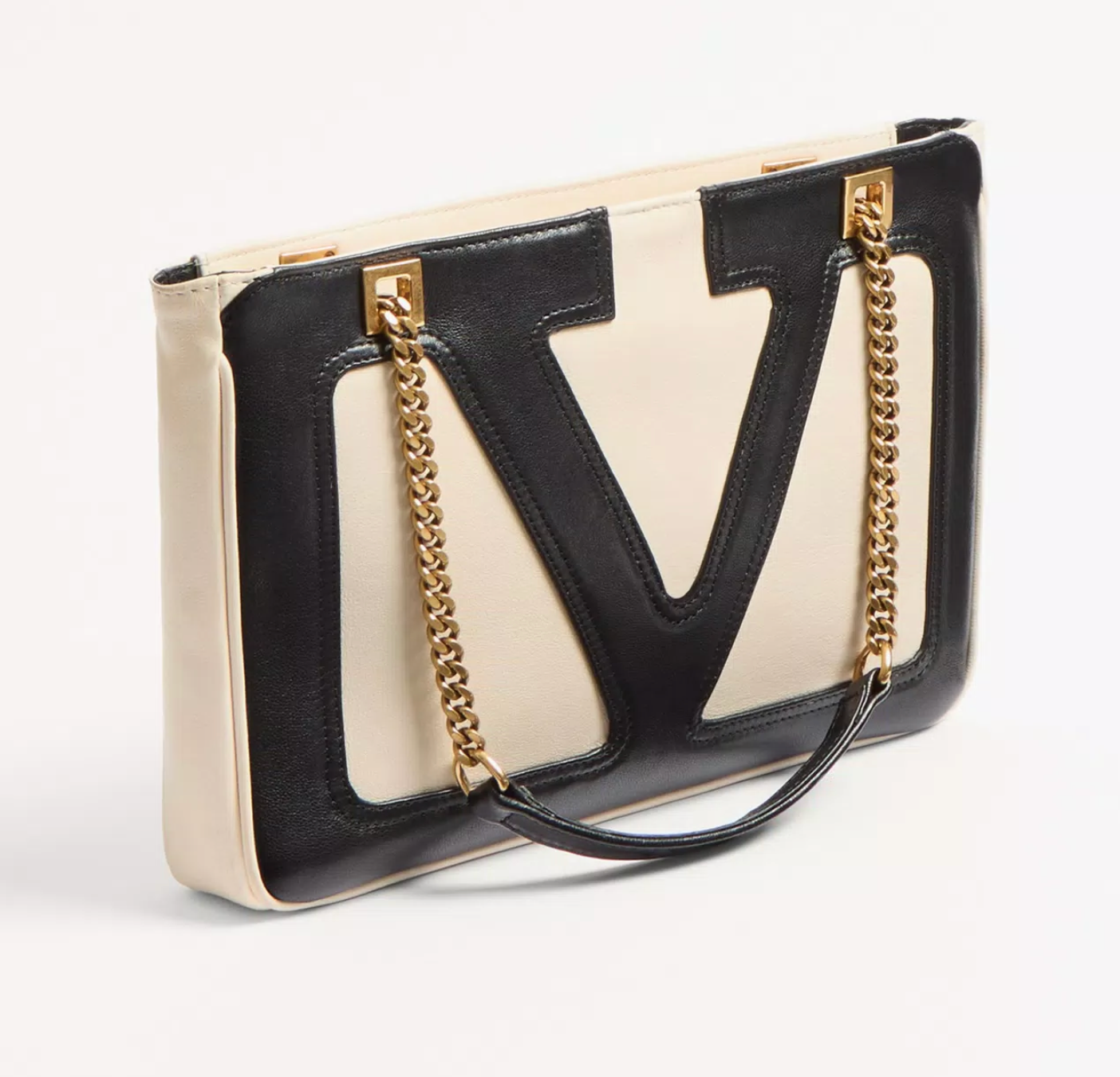 VALENTINO GARAVANI - Viva Superstar Small Nappa Leather Shopping Bag